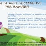 Corsi di arti decorative per bambini