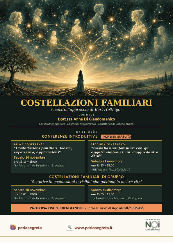 Locandina Costellazioni A4